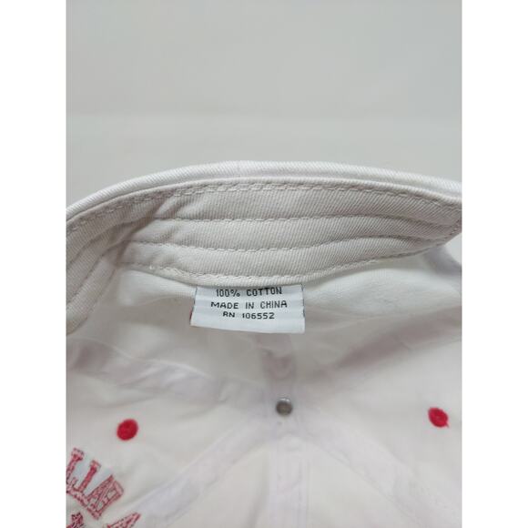 Niagra Falls State Park Slideback Hat White & Pink Embroidered Spell Out - Picture 9 of 10